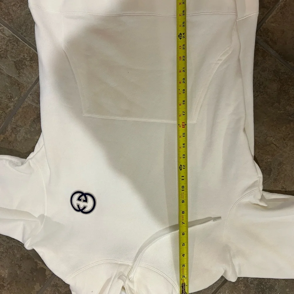 Men's Gucci jersey cotton, interlocking G hoodie size XXXL made in Italy